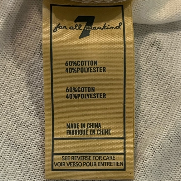 NWT 7 For All Mankind • Hearts Ruffle Footie One Piece - 6-9 mos - Picture 6 of 8